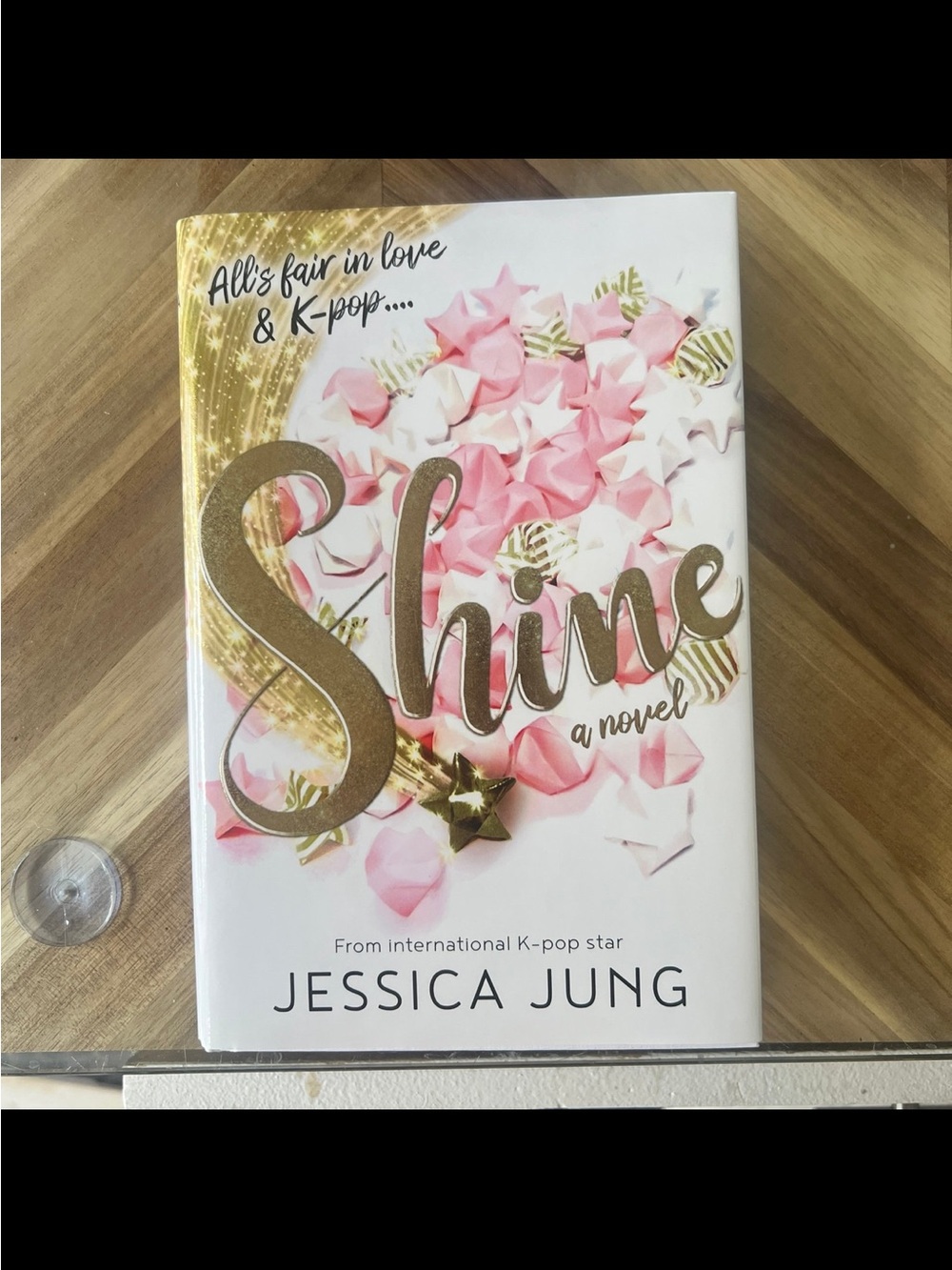 Shine A Novel K-POP Jessica Jung Book hardcover